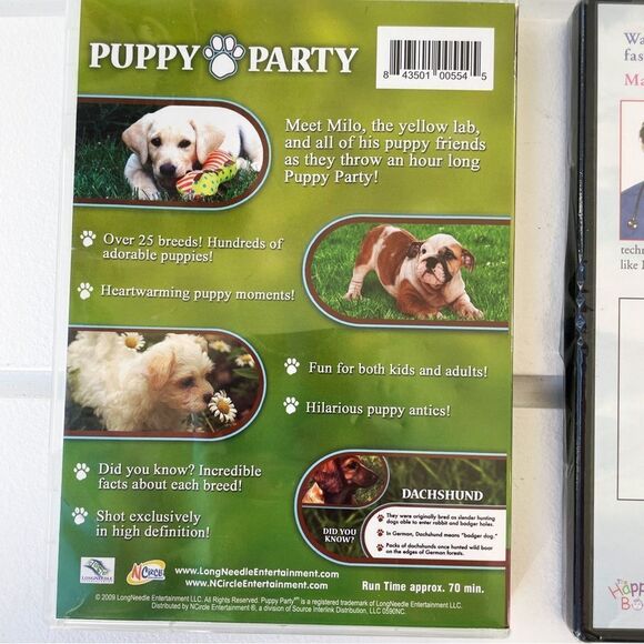 Lot of Baby DVD’s/Music CD’s Baby Einstein, Nursery Rhymes, Puppy Party, Sesame - Picture 7 of 10